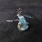 Bloodfields - Antlered Shaman with Scythe - Painted D&D Druid - detail and alternate view 2