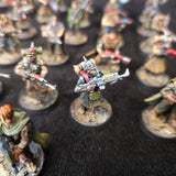 Victoria Miniatures - Painted Sci-Fi Soldiers - Mixed Regiment Infantry - detail and alternate view 2