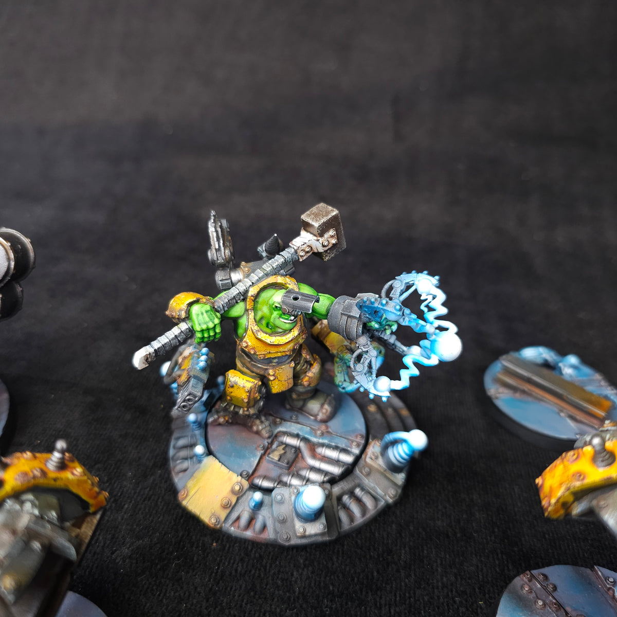 Deffwatch - Goblin Mech and Engineer Crew - MWG Campaign - detail and alternate view 2