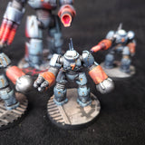 Iron Men - Giant War Robot and Heavy Escorts - MWG Campaign - detail and alternate view 3