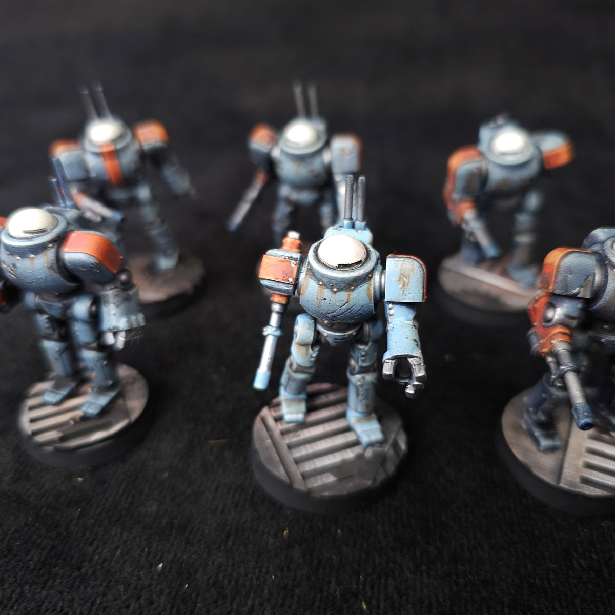 Iron Men - Robot Rifle Squad - MWG Campaign - detail and alternate view 2