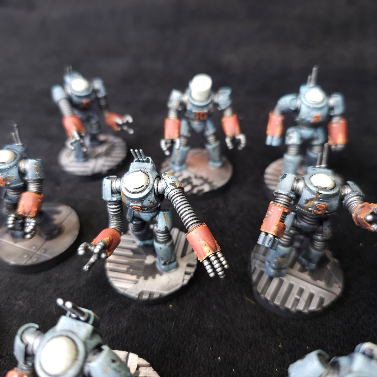 Iron Men - Robot Infantry Patrol - MWG Campaign - detail and alternate view 4