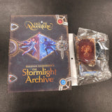 Stormlight Archive Deluxe Edition box and bagged accessories