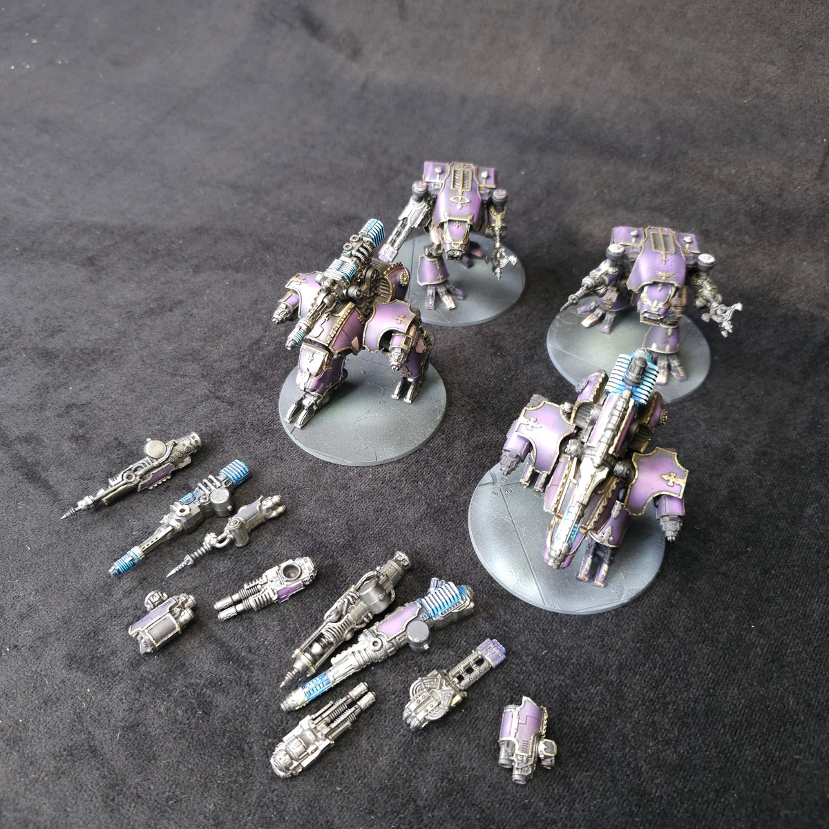 Purple Scout Titan Maniple - full lot overview