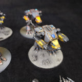 Yellow and Grey Warhound Titans - detail view 1