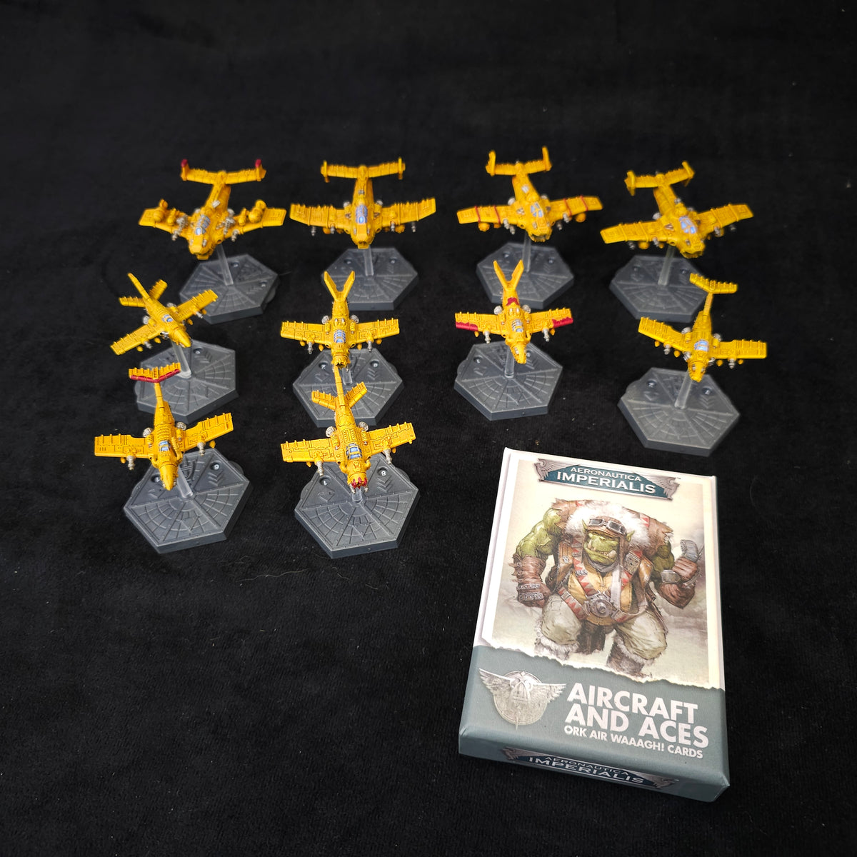 Yellow Ork Air Waaagh! - full lot overview