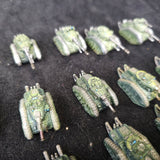 Painted Leman Russ Tank Squadron - detail view 2