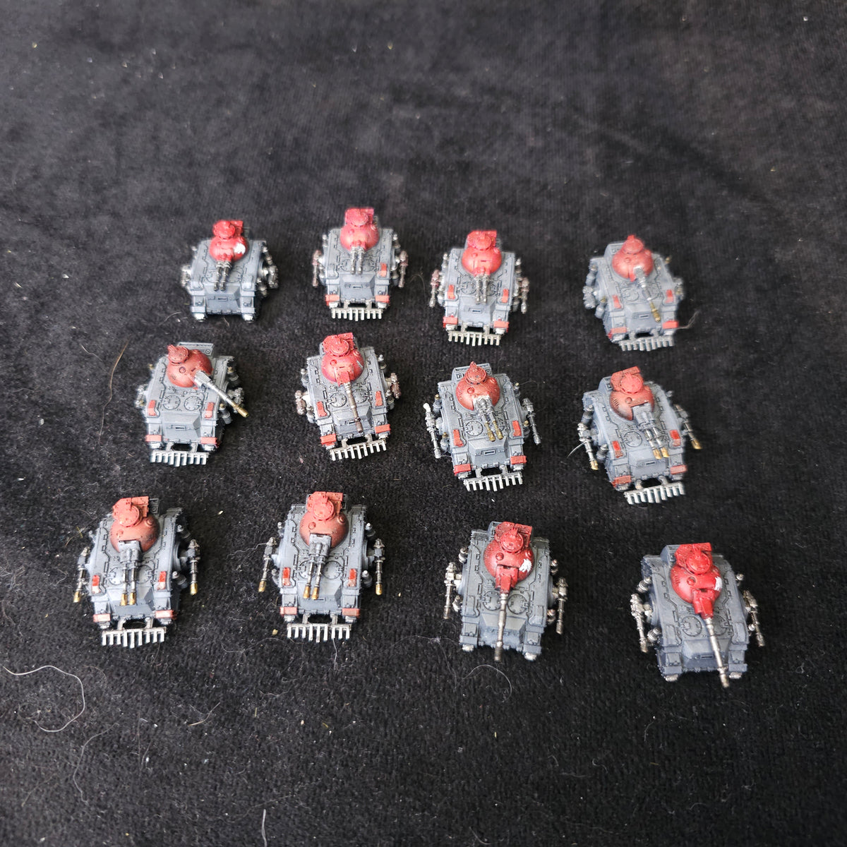 Painted Predator Tank Squadron - full lot overview