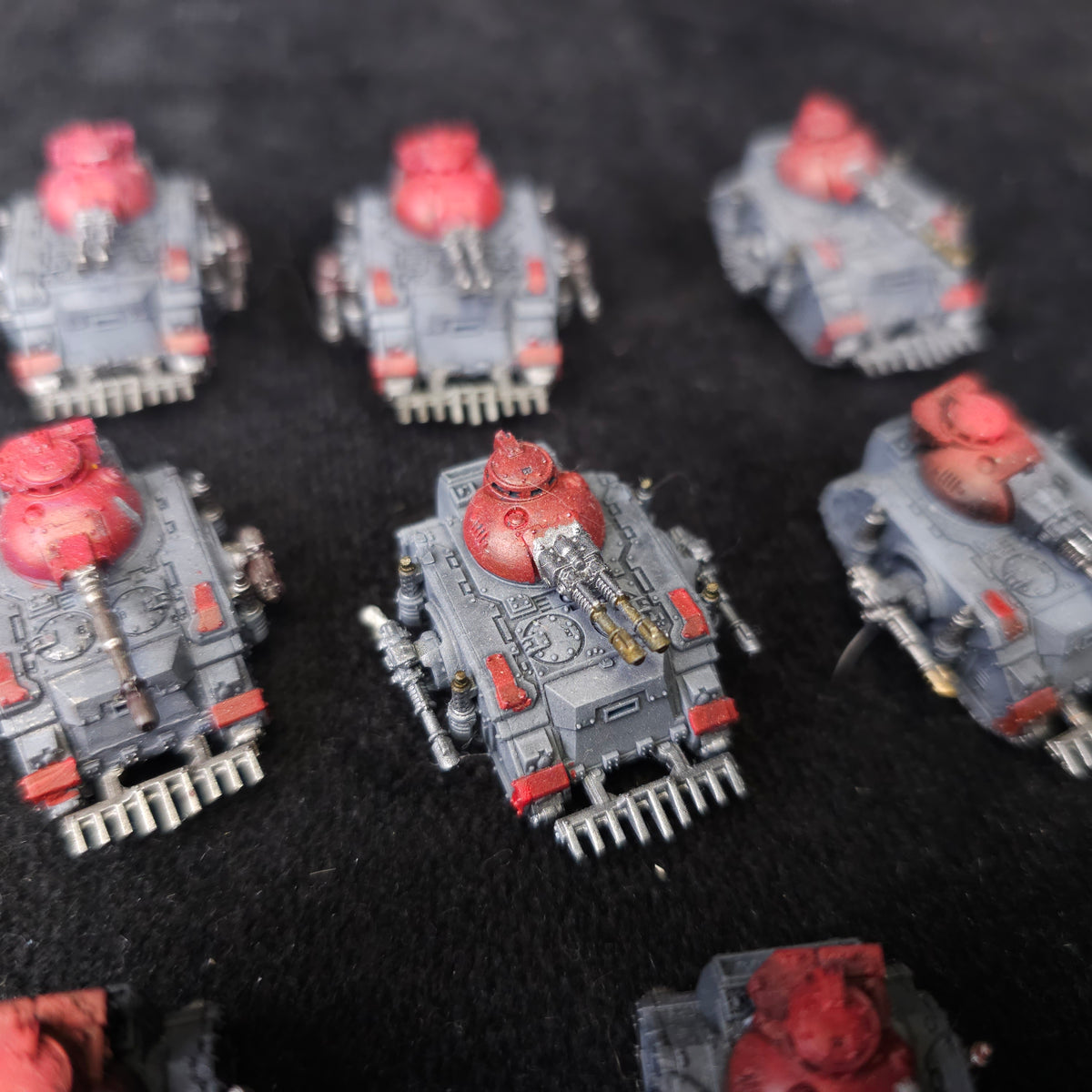 Painted Predator Tank Squadron - detail view 2