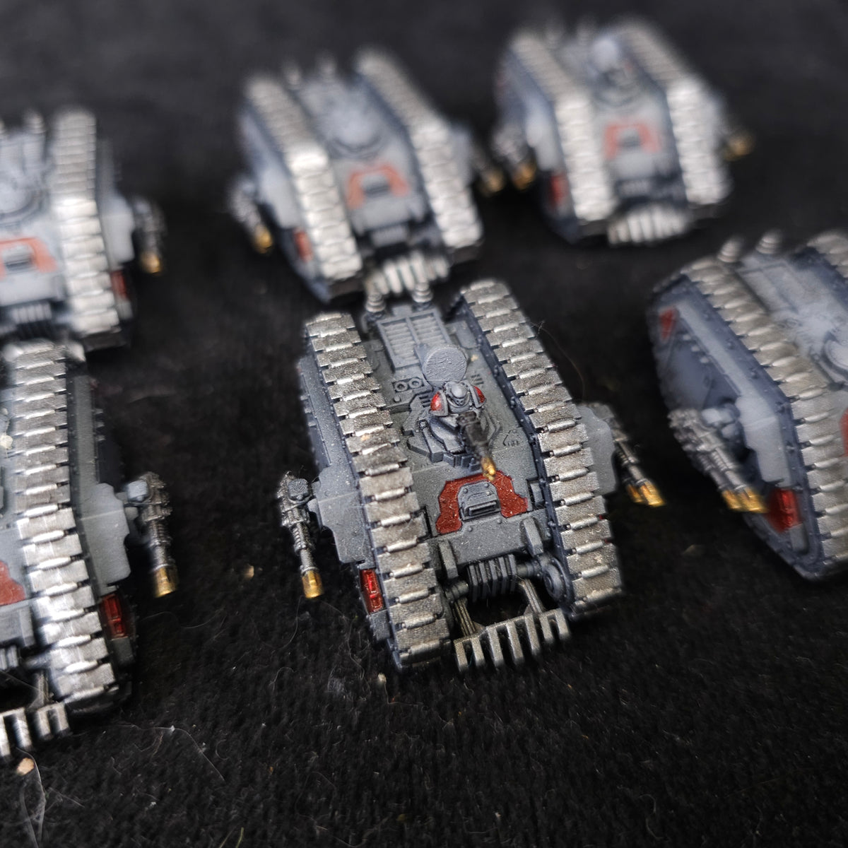 Painted Spartan Assault Tanks - detail view 1