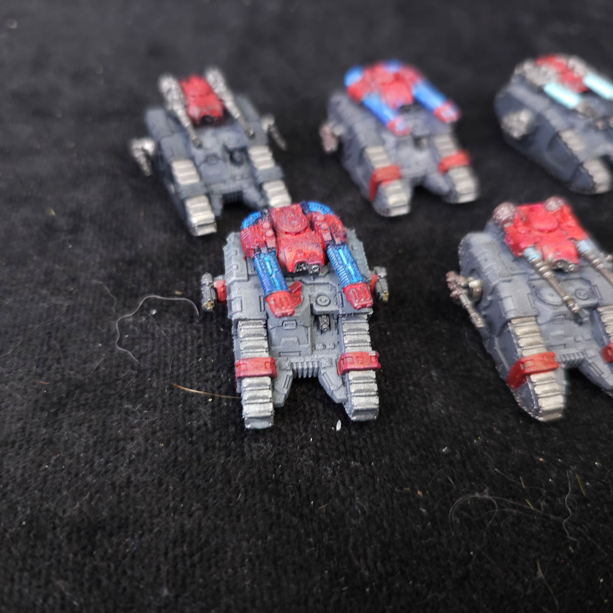 Painted Sicaran Tank Squadron - detail view 1