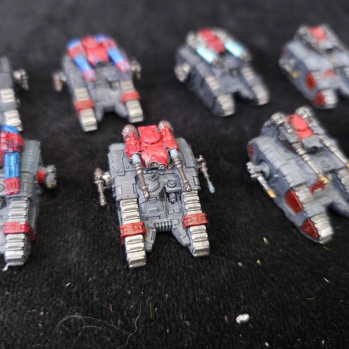 Painted Sicaran Tank Squadron - detail view 2