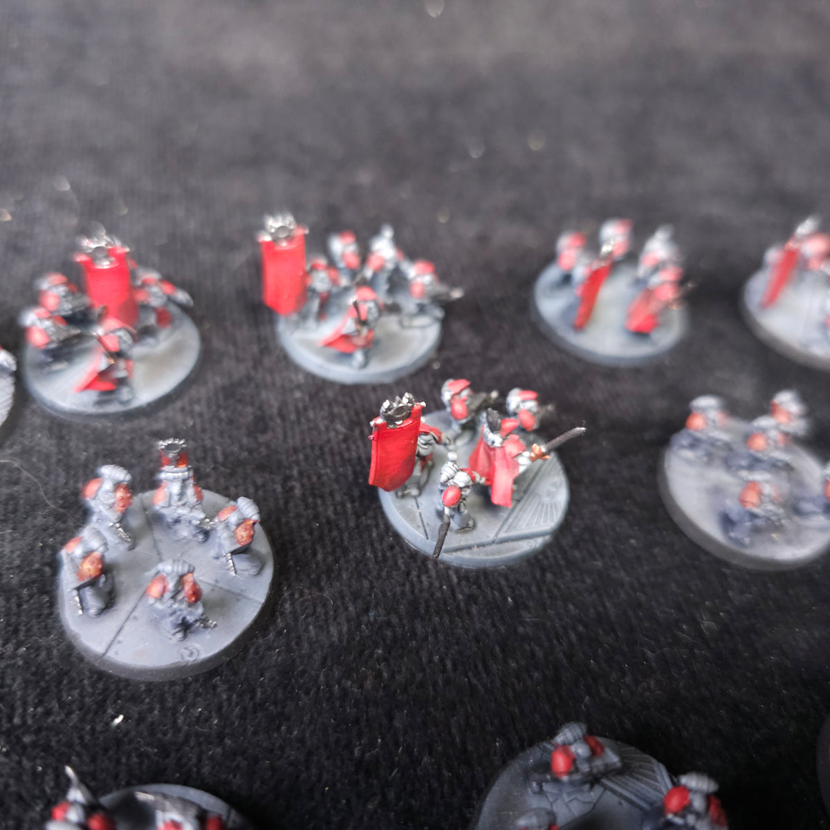 Painted Infantry and Command Force - detail view 5