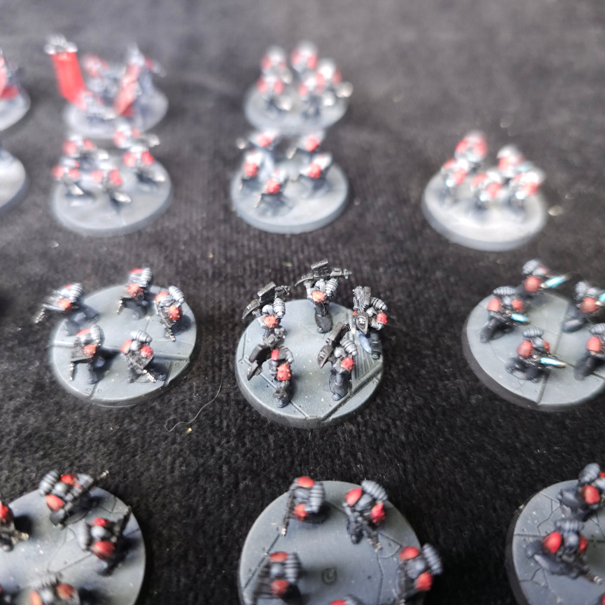 Painted Infantry and Command Force - detail view 7