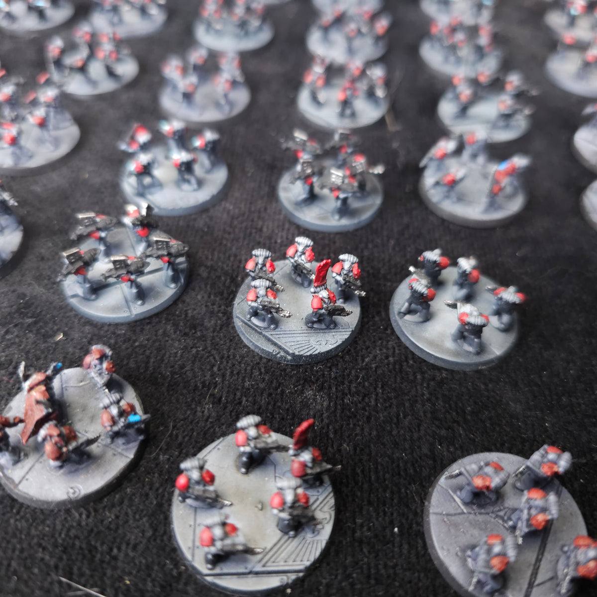 Painted Infantry and Command Force - detail view 9