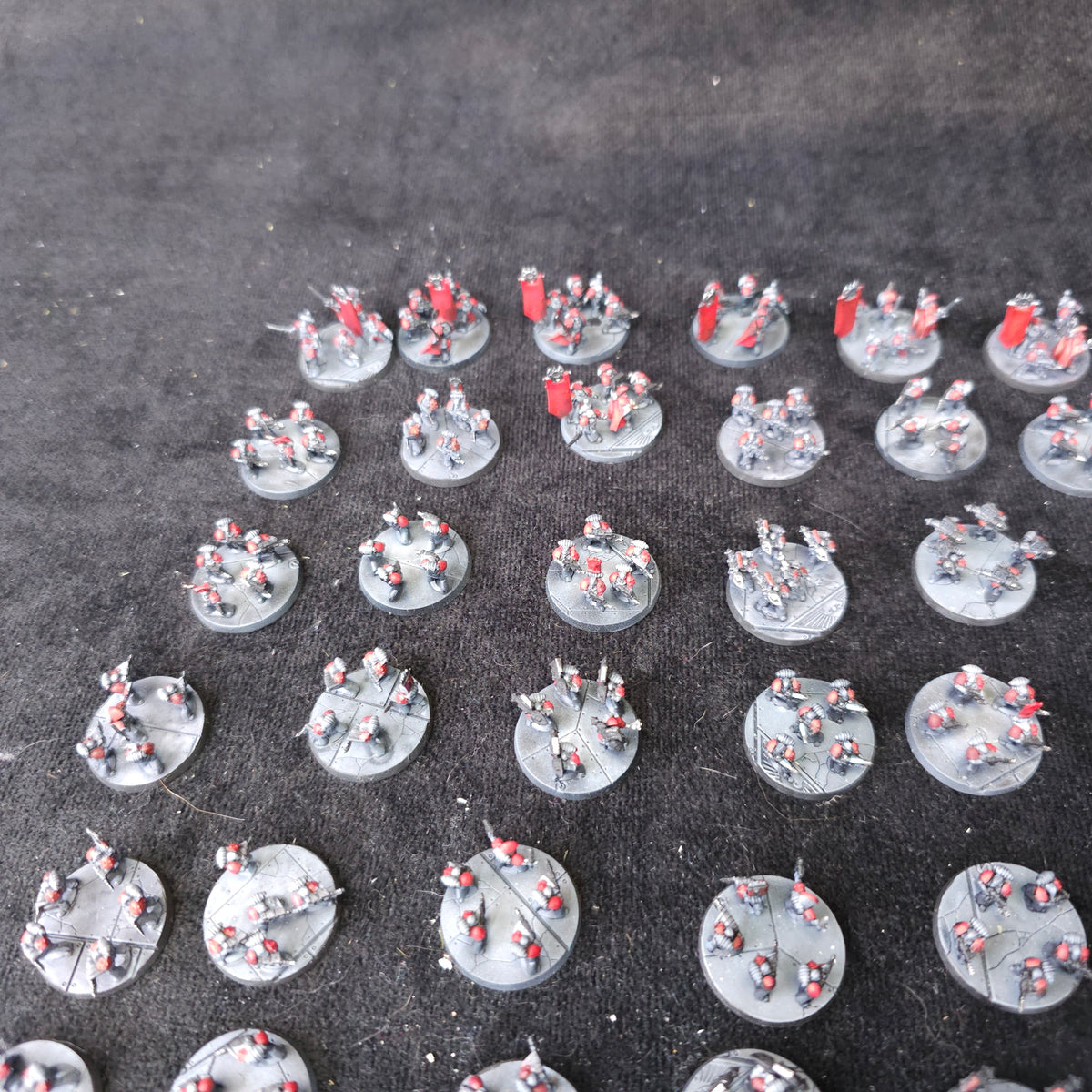 Painted Infantry and Command Force - detail view 14