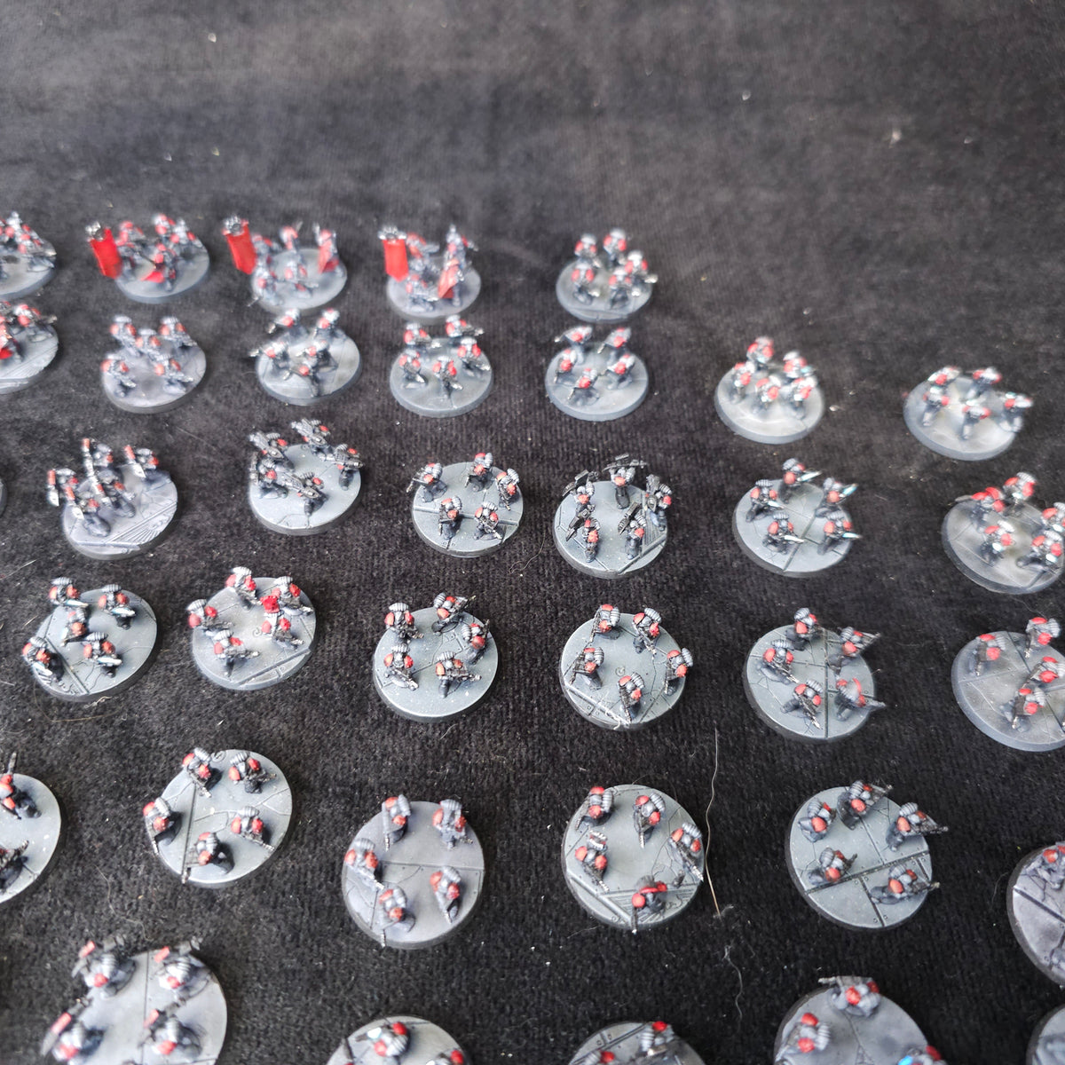 Painted Infantry and Command Force - detail view 15