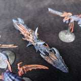 Blue and Brown Converted Tyranid Fleet - detail view 1