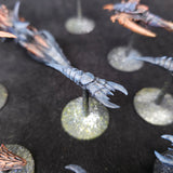 Blue and Brown Converted Tyranid Fleet - detail view 6