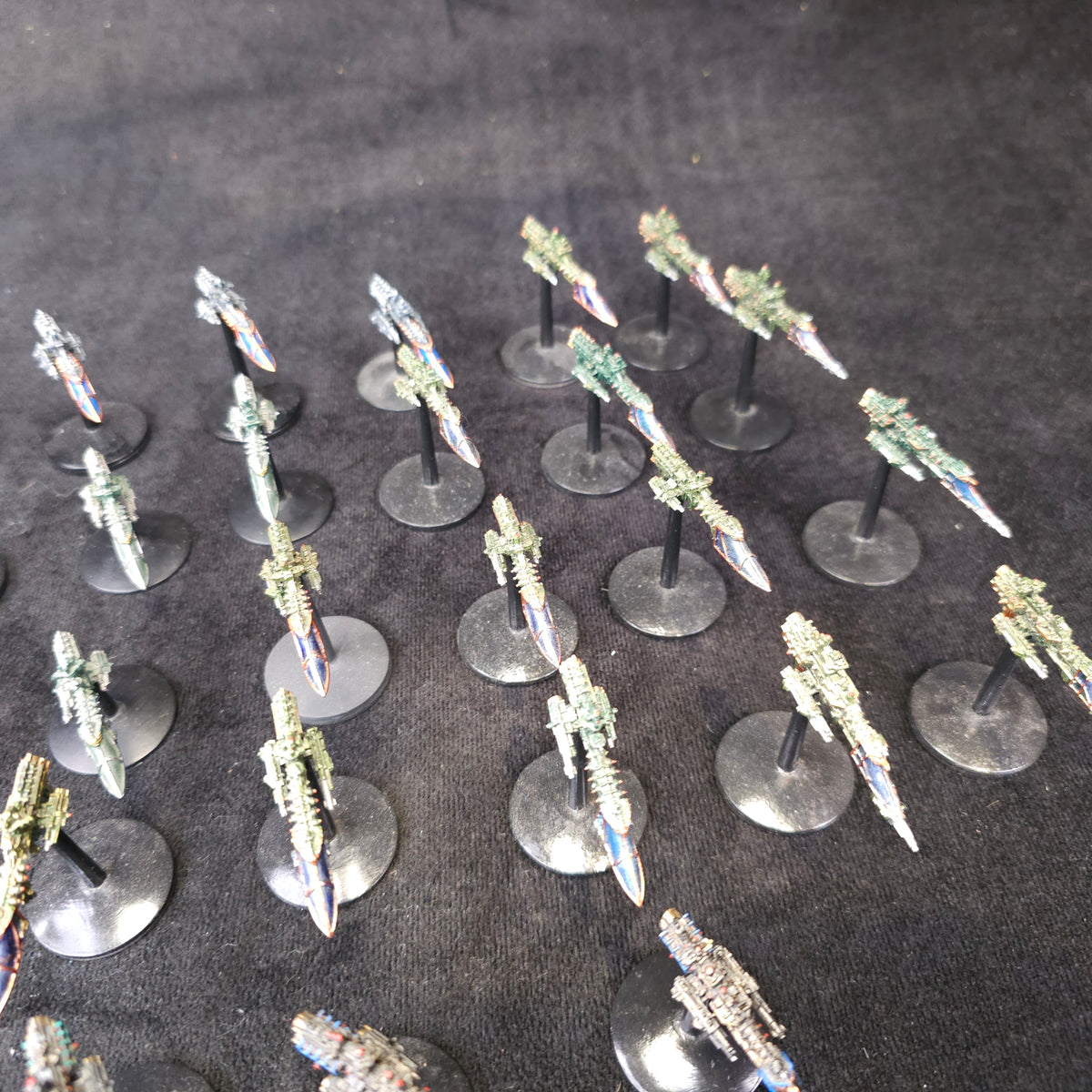 Painted Imperial Frigate Flotilla - detail view 4