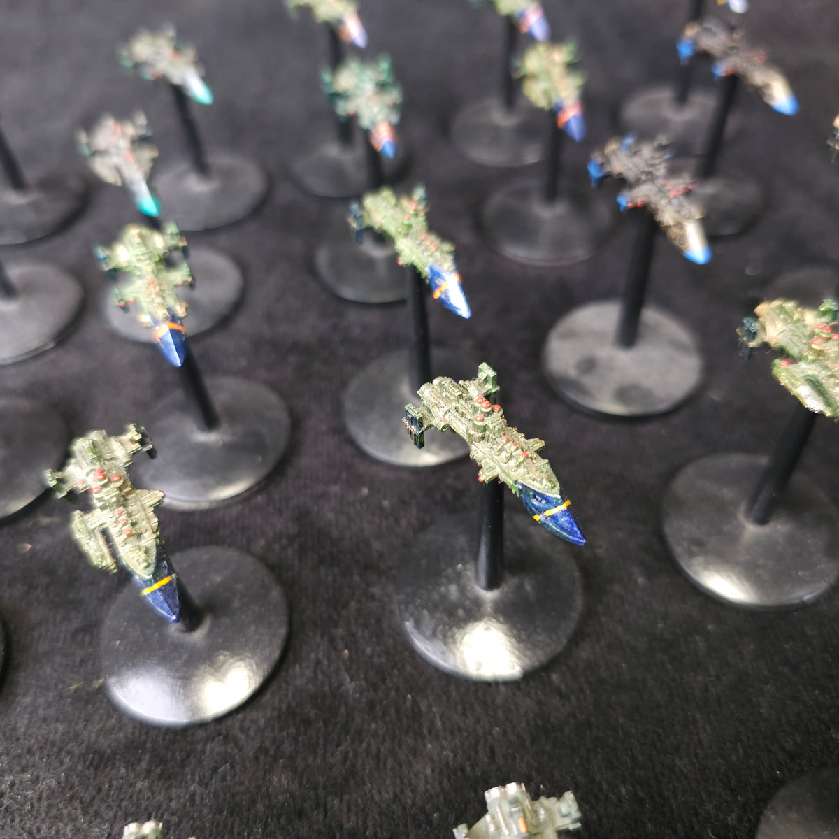 Painted Imperial Destroyer Flotilla - detail view 1