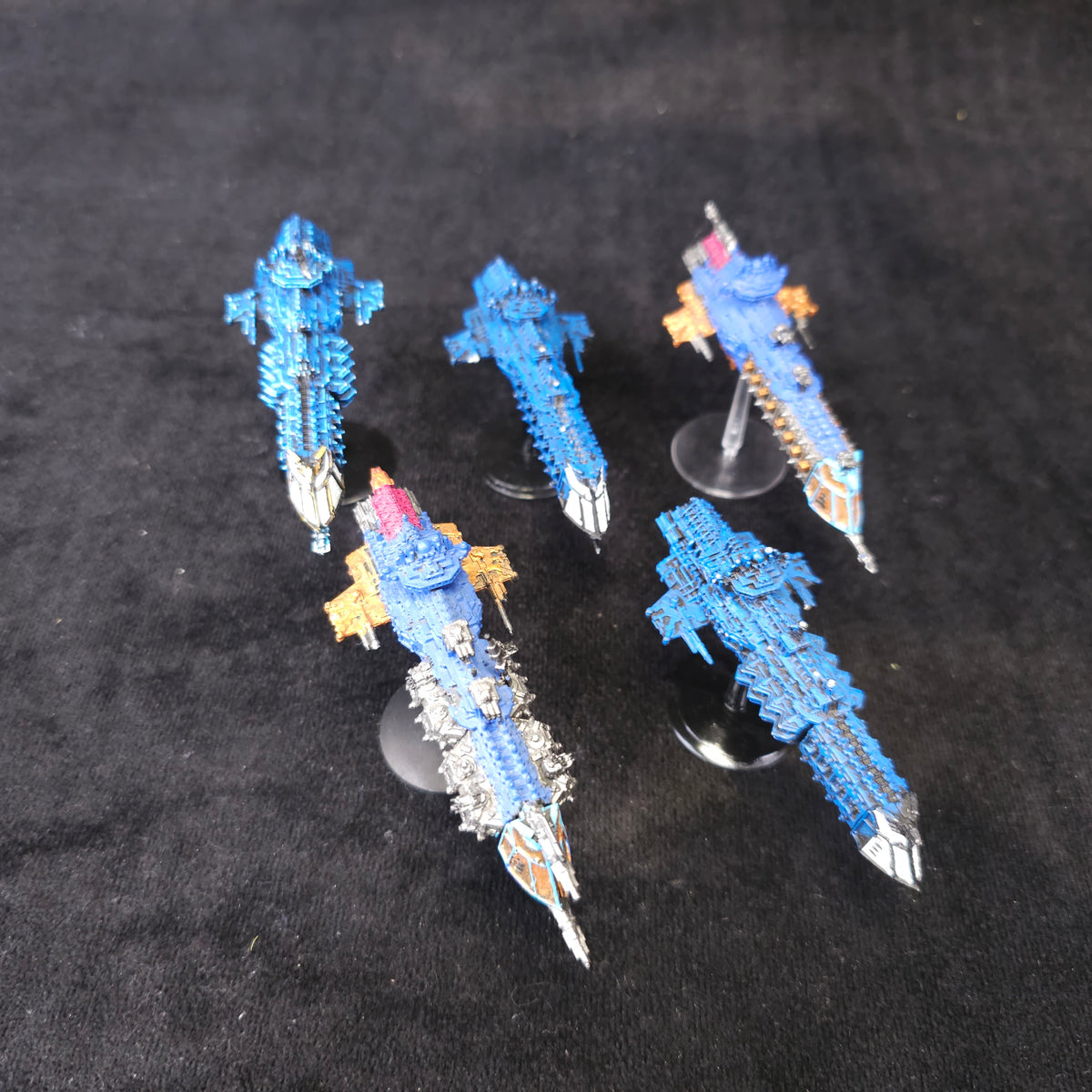 Blue Imperial Cruiser Group - full lot overview