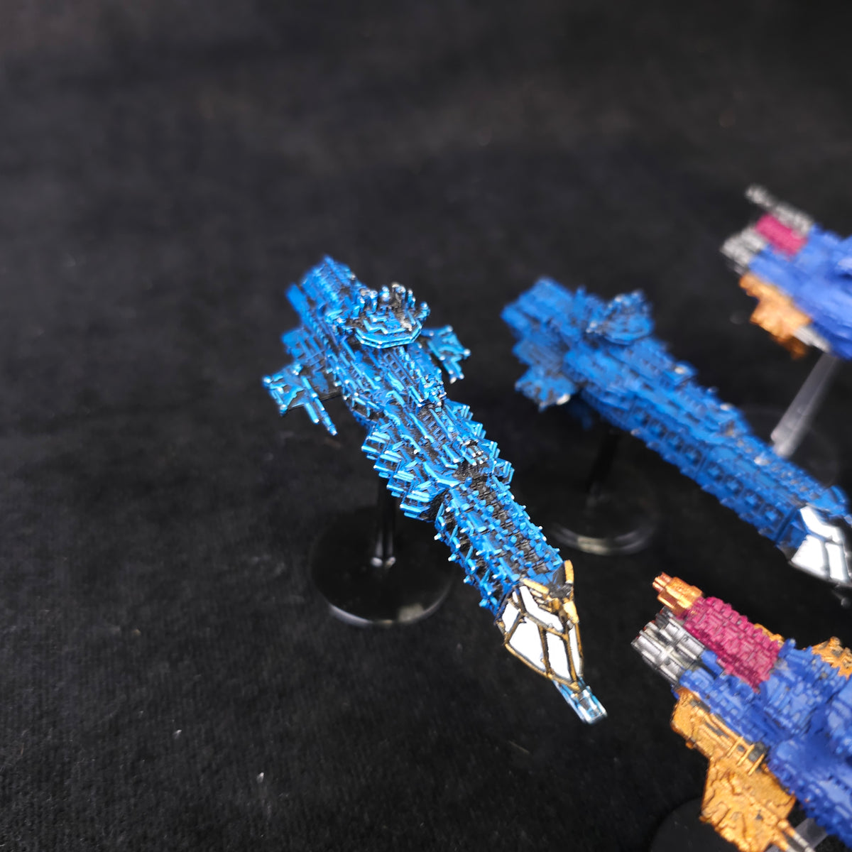 Blue Imperial Cruiser Group - detail view 3