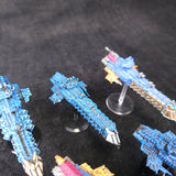 Blue Imperial Cruiser Group - detail view 4