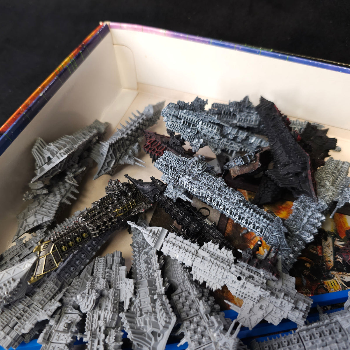 Mixed Imperial and Chaos Ship Collection - Unpainted - detail view 3
