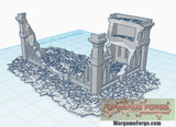 6mm / 8mm Gothic Ruins Mega Bundle (100 STLs)