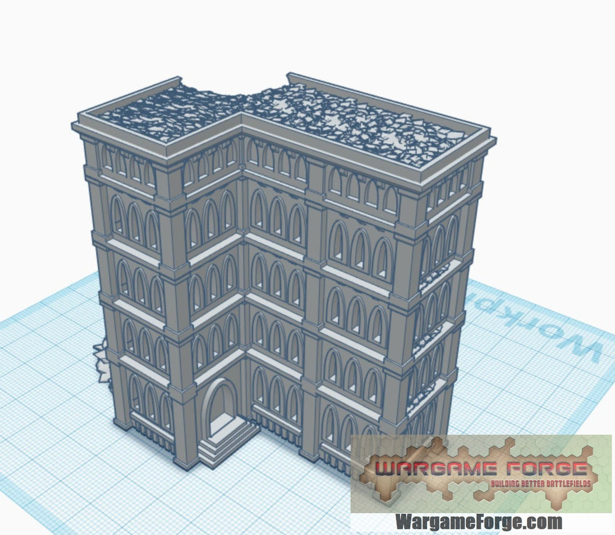 6mm / 8mm Gothic Ruins Mega Bundle (100 STLs)