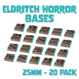 25mm Eldritch Horror Square Bases (Set of 20)