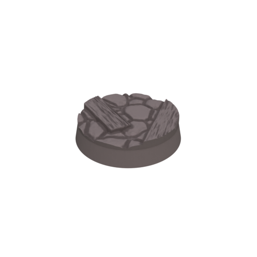 Cobblestone Ruins Round Bases