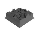 25mm Jungle Square Bases (Set of 20)