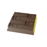 25mm Wood Square Bases (Set of 20)