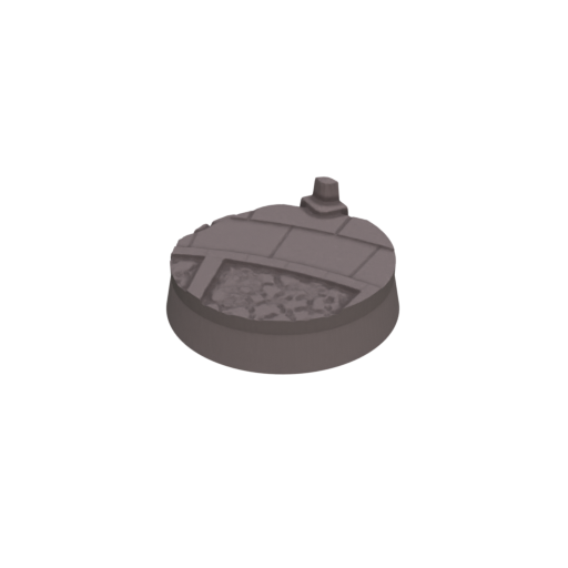 Cobblestone Ruins Round Bases