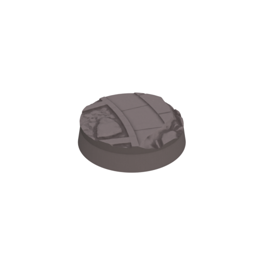 Cobblestone Ruins Round Bases