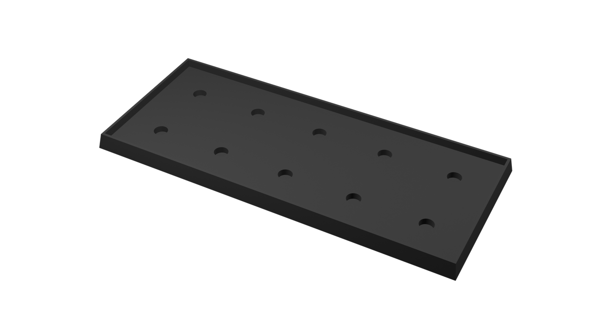 25mm base 5x2 (125x50mm) Movement Tray