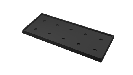 25mm base 5x2 (125x50mm) Movement Tray