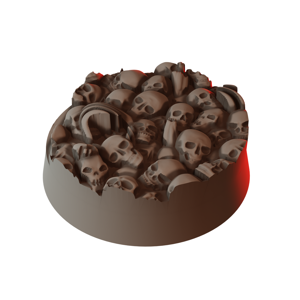 Skulls Round Bases