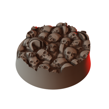 Skulls Round Bases