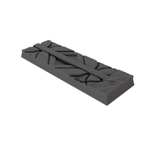 25x75mm Jungle Square Bases (Set of 5)