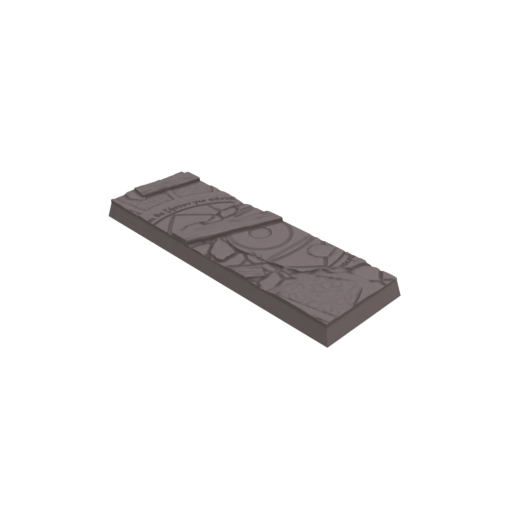 25x75mm Cobblestone Ruin Square Bases (Set of 5)