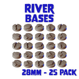 28.5mm River Round Bases (Set of 25)