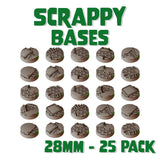 28.5mm Scrappy Round Bases (Set of 25)