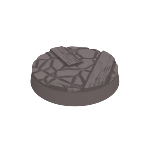 28.5mm Cobblestone Ruins Round Bases (Set of 25)