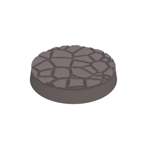 28.5mm Cobblestone Ruins Round Bases (Set of 25)