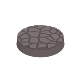 28.5mm Cobblestone Ruins Round Bases (Set of 25)