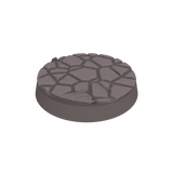 28.5mm Cobblestone Ruins Round Bases (Set of 25)