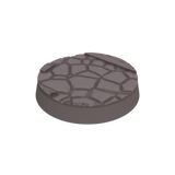 28.5mm Cobblestone Ruins Round Bases (Set of 25)